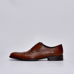 S5626 Men's Dress shoes in cognac