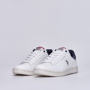 U.S POLO ASSN. ALCOR001A Men's Sneakers in white