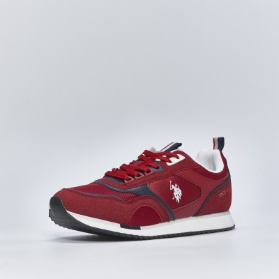 U.S POLO ASSN. ETHAN001 Men's Sneakers in red