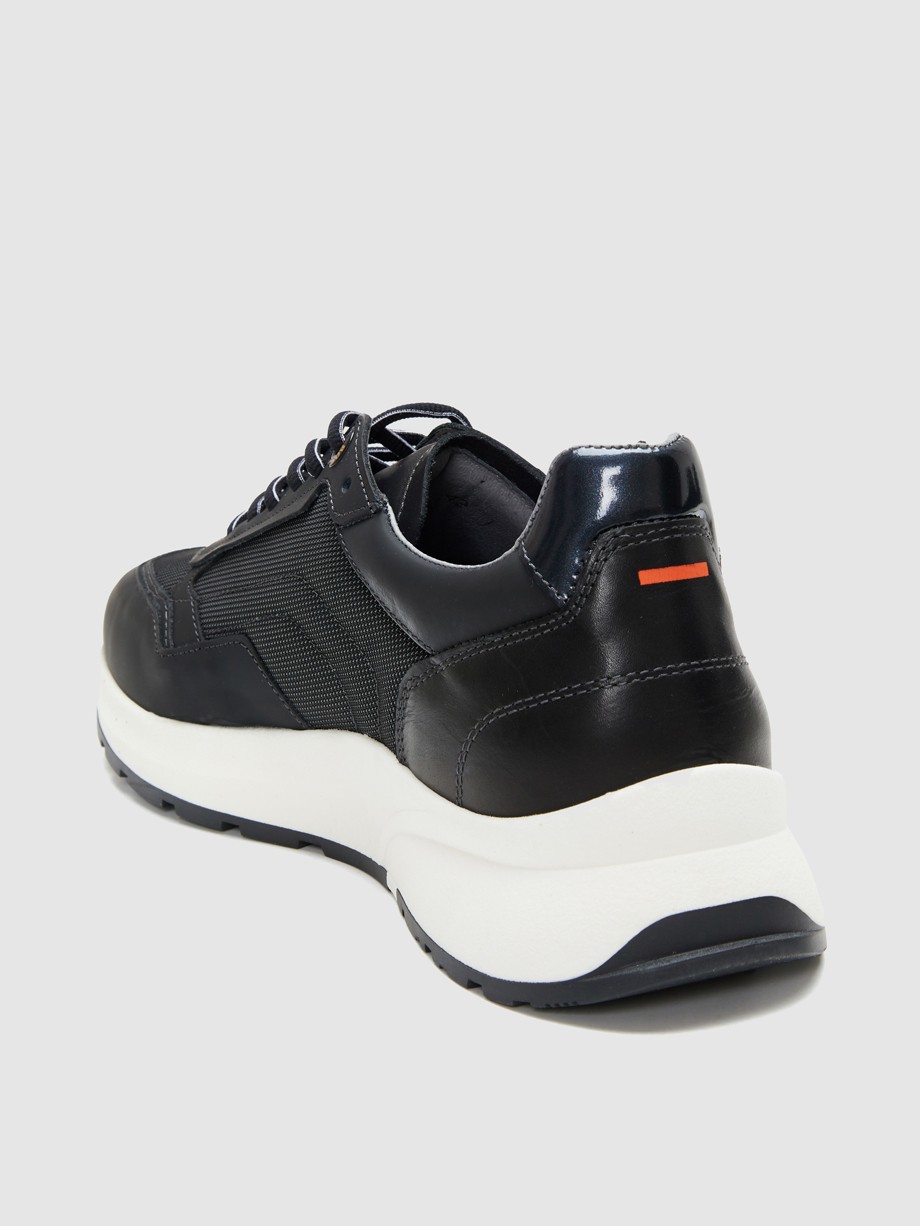 Sneakers ανδρικά μαύρα Sneakers ανδρικά μαύρα