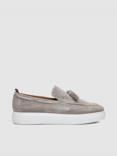 Loafers ανδρικά γκρι