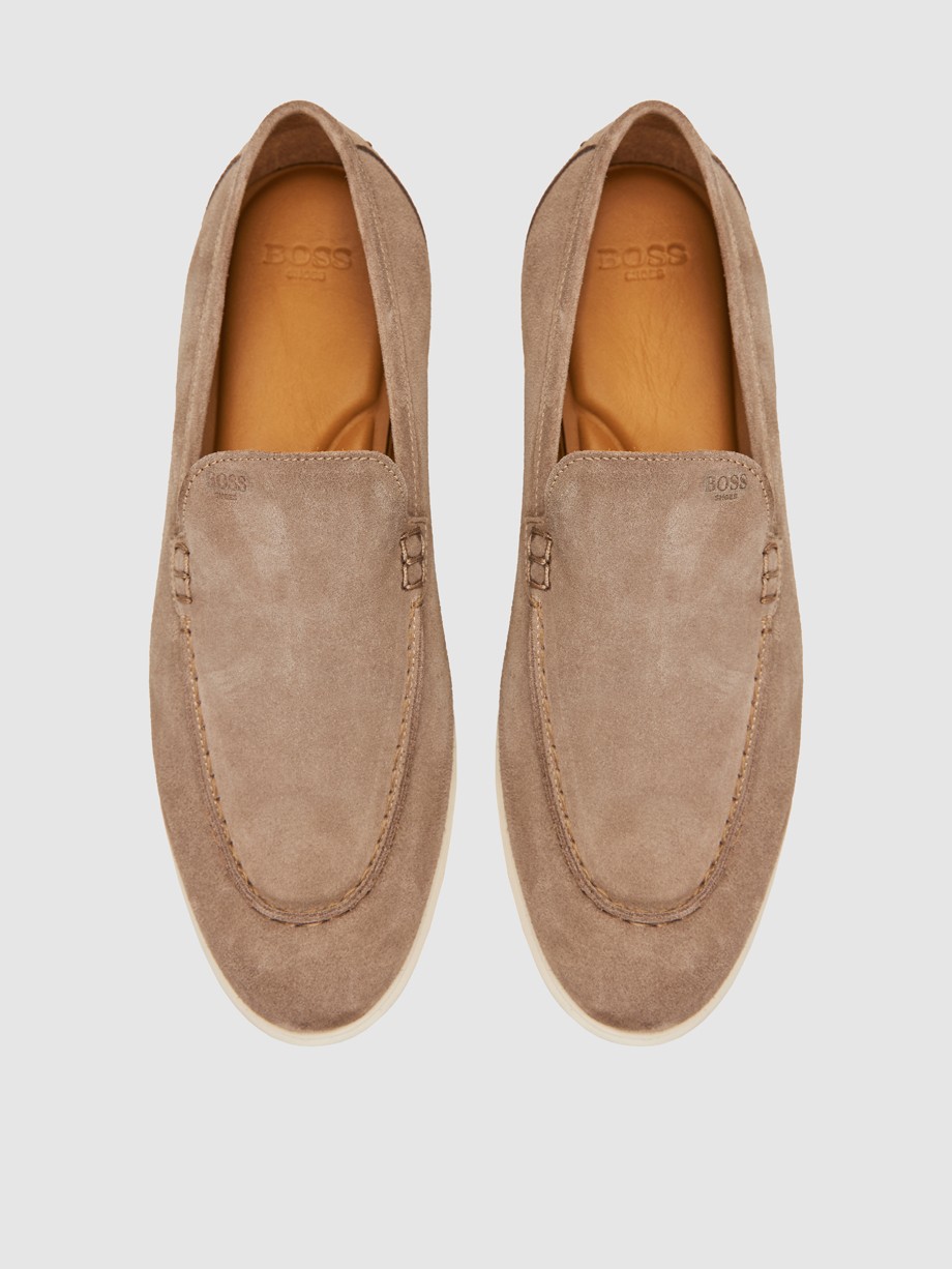 Loafers ανδρικά μπεζ Loafers ανδρικά μπεζ