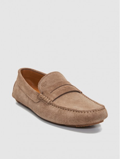 Loafers ανδρικά μπεζ