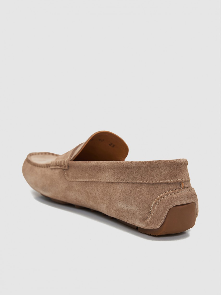Loafers ανδρικά μπεζ