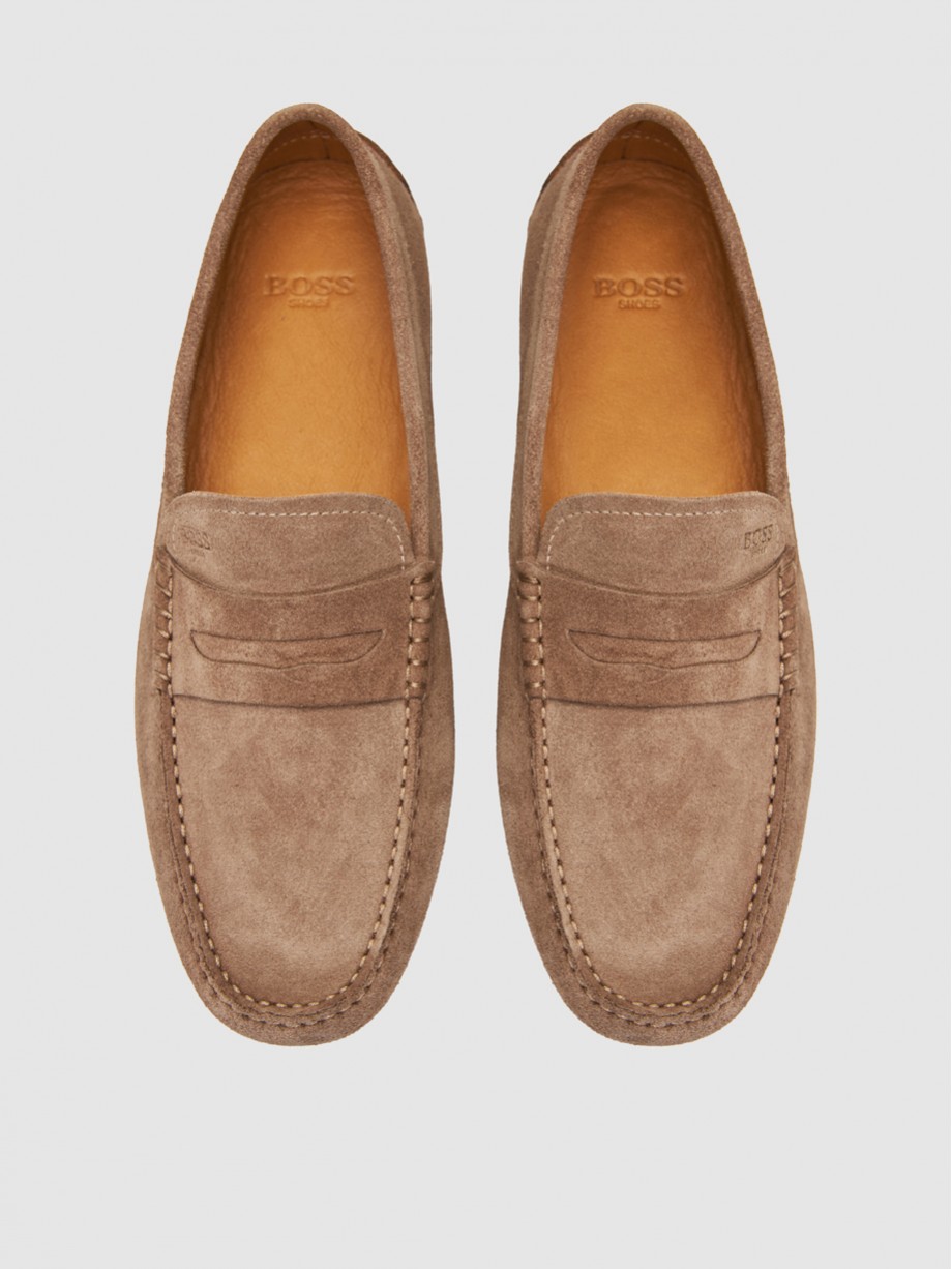 Loafers ανδρικά μπεζ