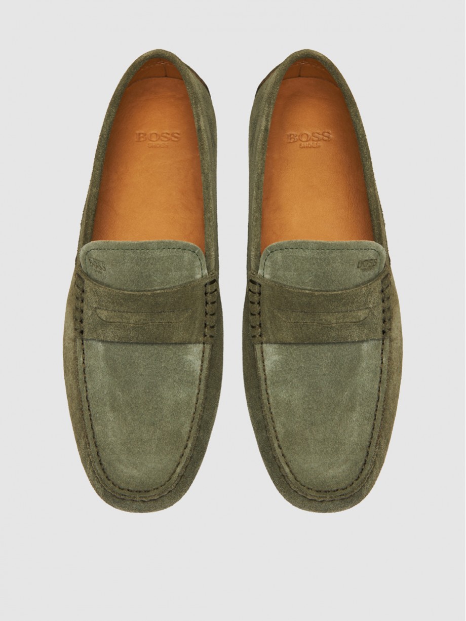 Loafers ανδρικά χακί