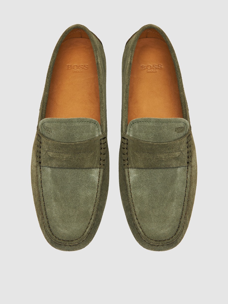 Loafers ανδρικά χακί Loafers ανδρικά χακί