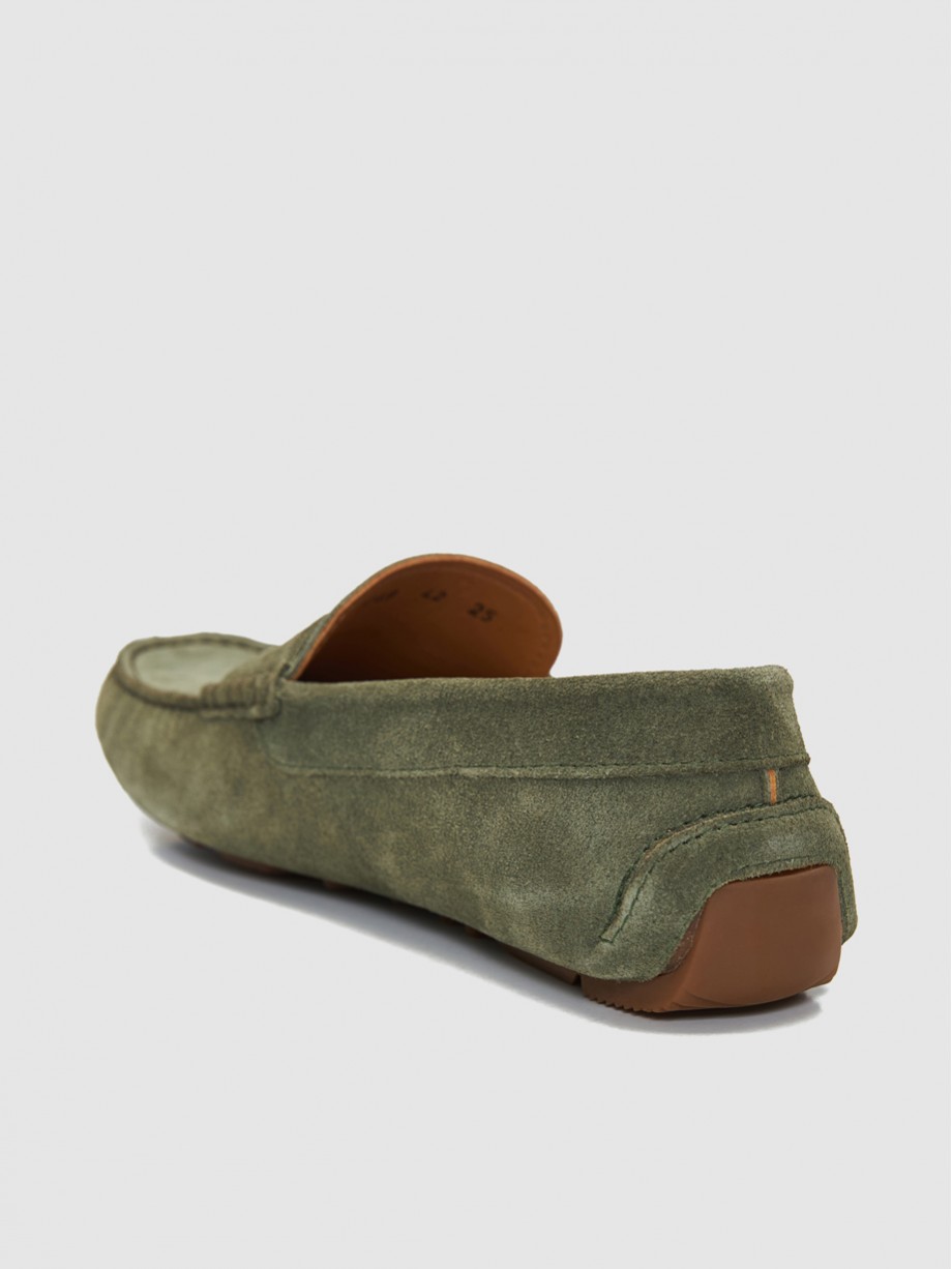 Loafers ανδρικά χακί