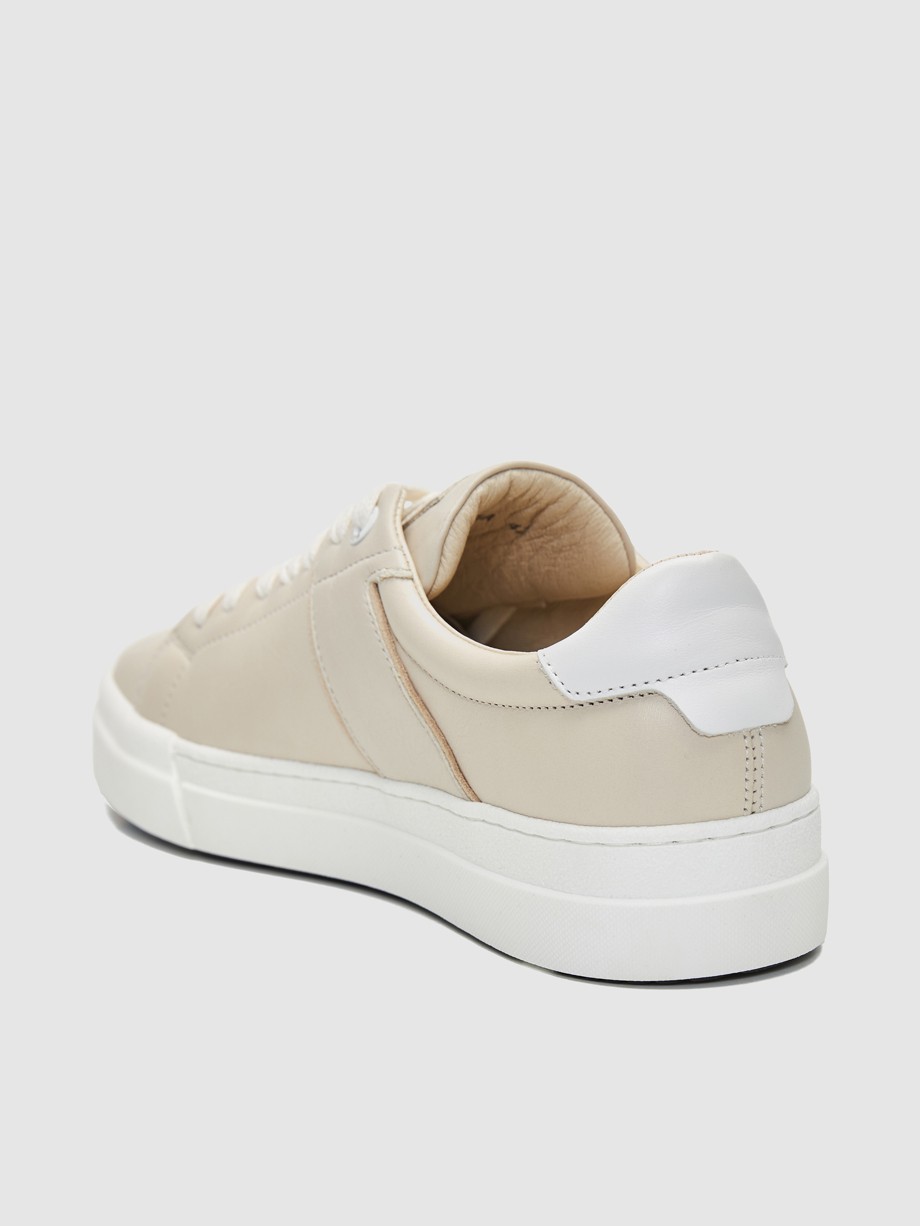 Sneakers ανδρικά μπεζ Sneakers ανδρικά μπεζ