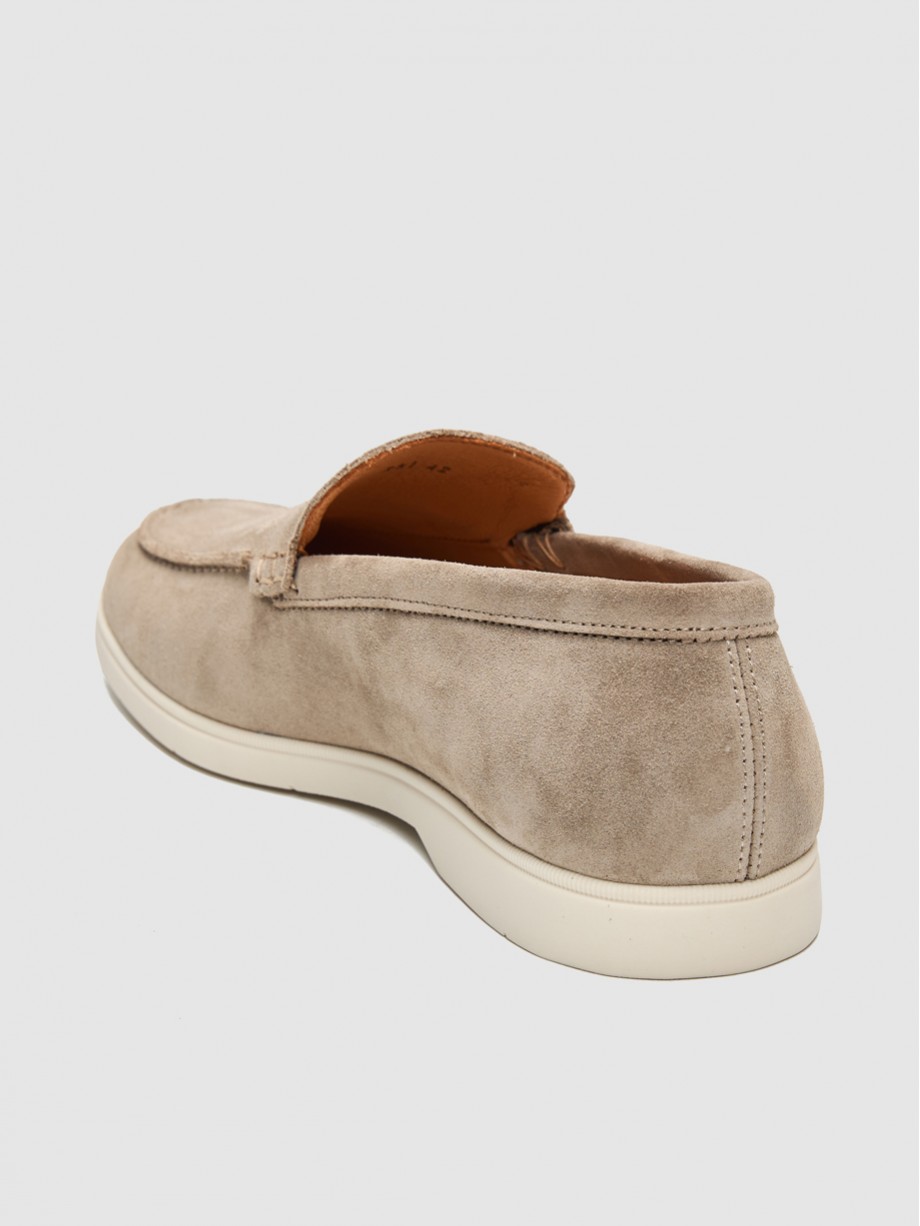 Loafers ανδρικά μπεζ