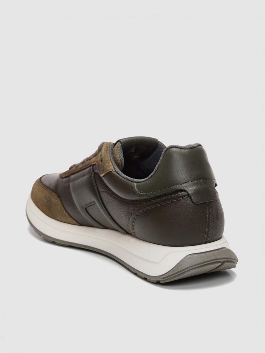 Sneakers ανδρικά χακί