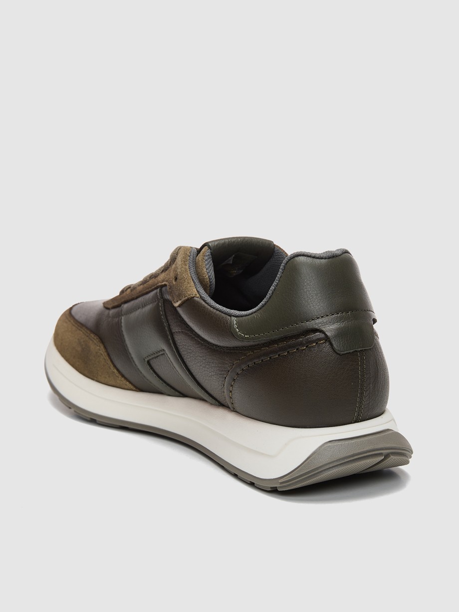 Sneakers ανδρικά χακί