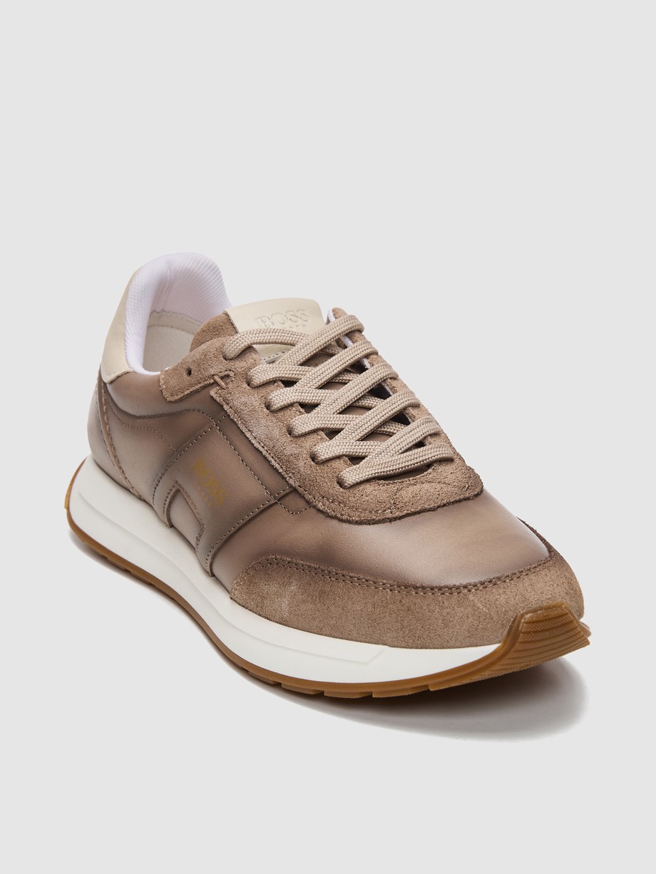 Sneakers ανδρικά μπεζ