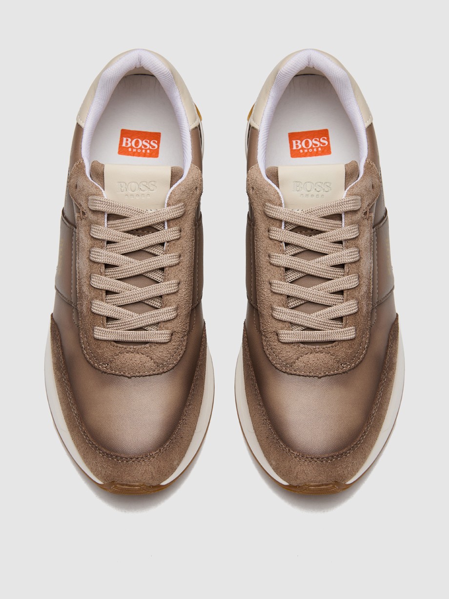 Sneakers ανδρικά μπεζ