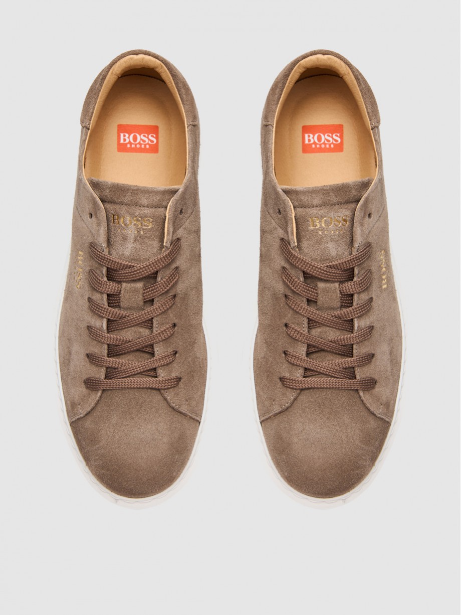 Sneakers ανδρικά μπεζ