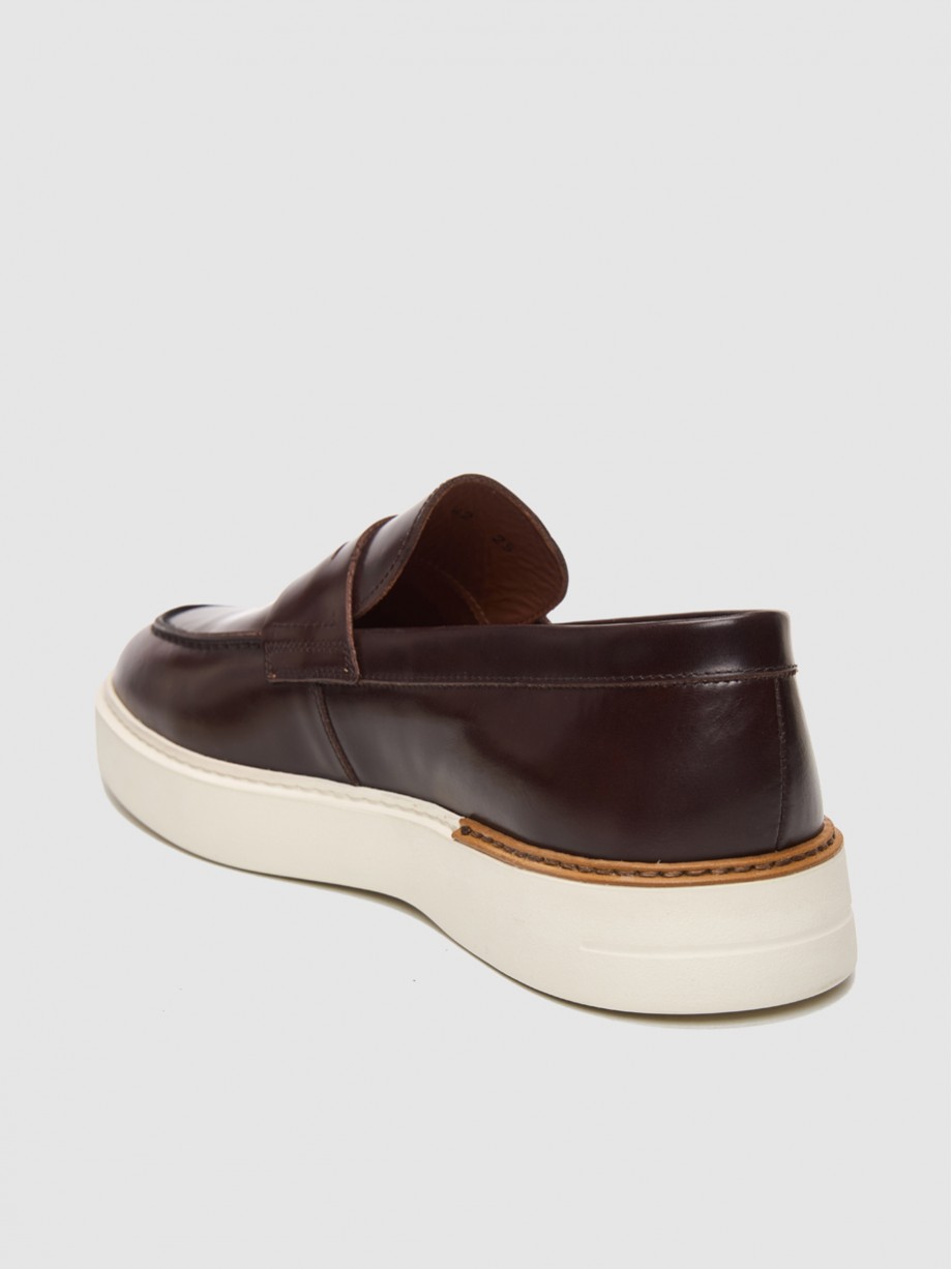 Loafers ανδρικά καφέ