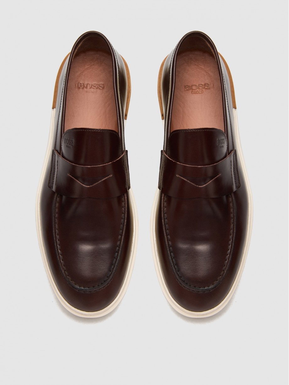 Loafers ανδρικά καφέ