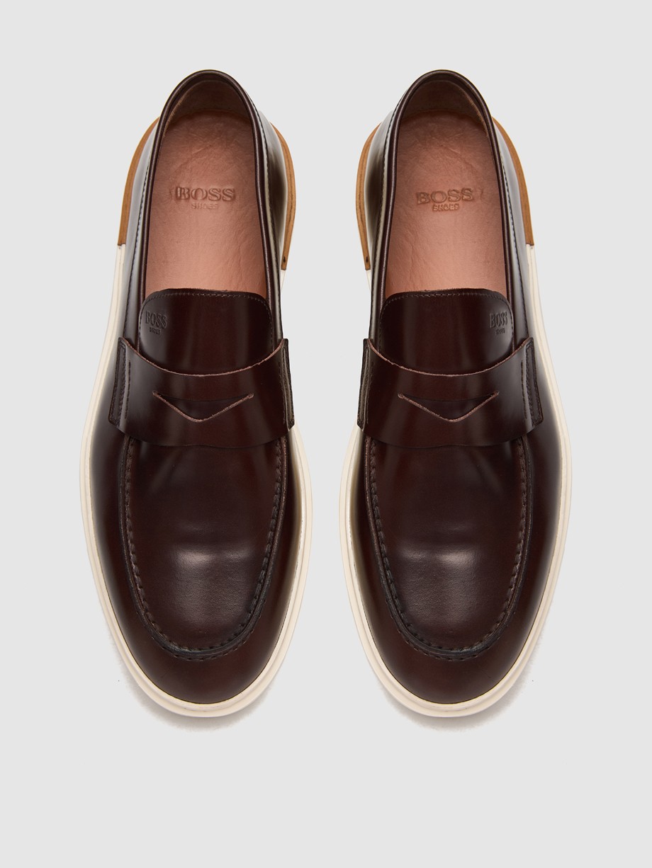Loafers ανδρικά καφέ