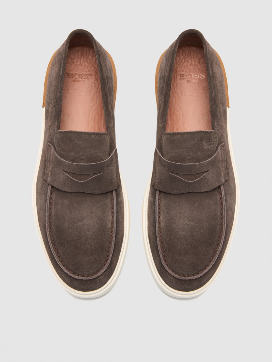 Loafers ανδρικά καφέ