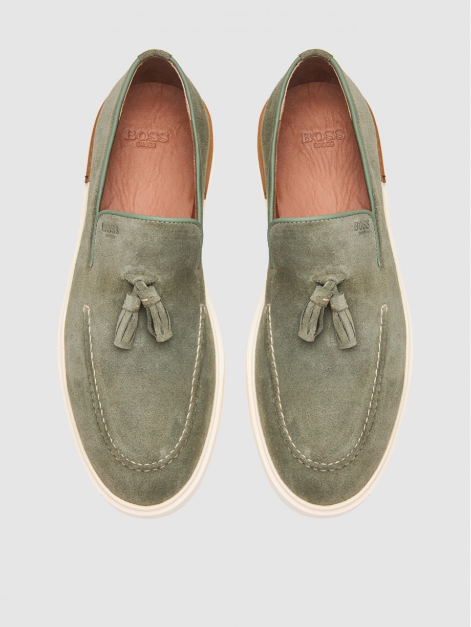 Loafers ανδρικά πράσινα