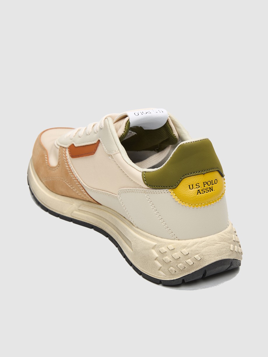 Sneakers ανδρικά μπεζ