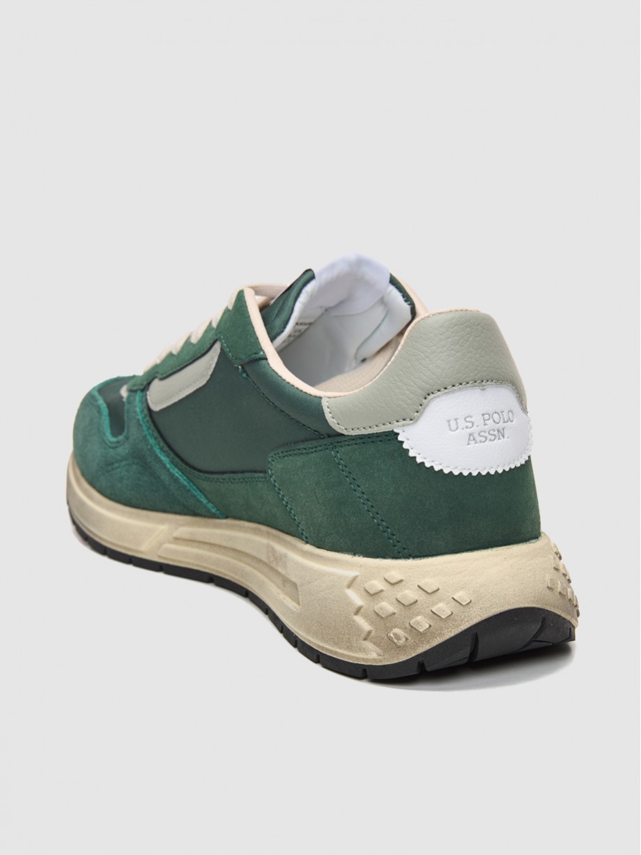 Sneakers ανδρικά πράσινα