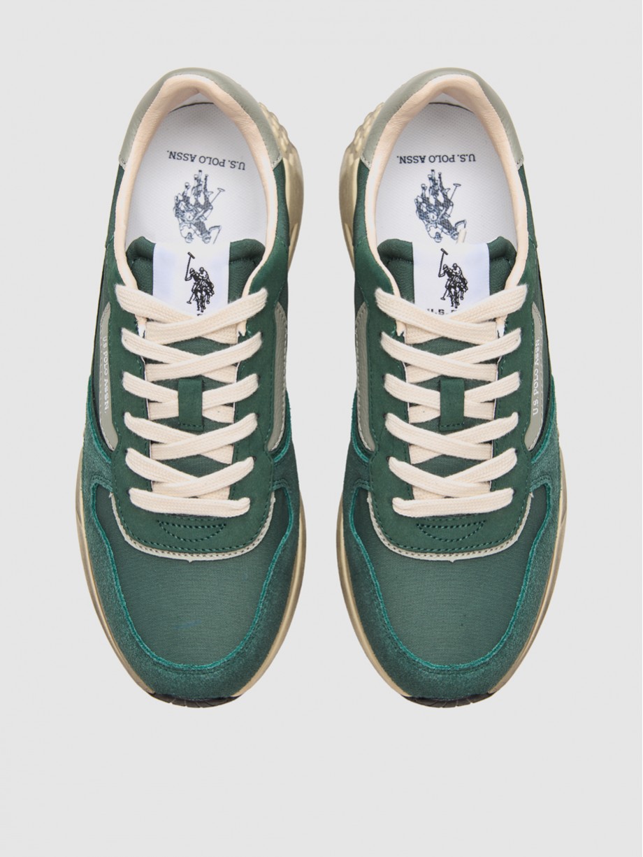 Sneakers ανδρικά πράσινα