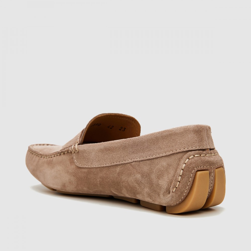 Z6890 SUEDE Loafers ανδρικά μπεζ