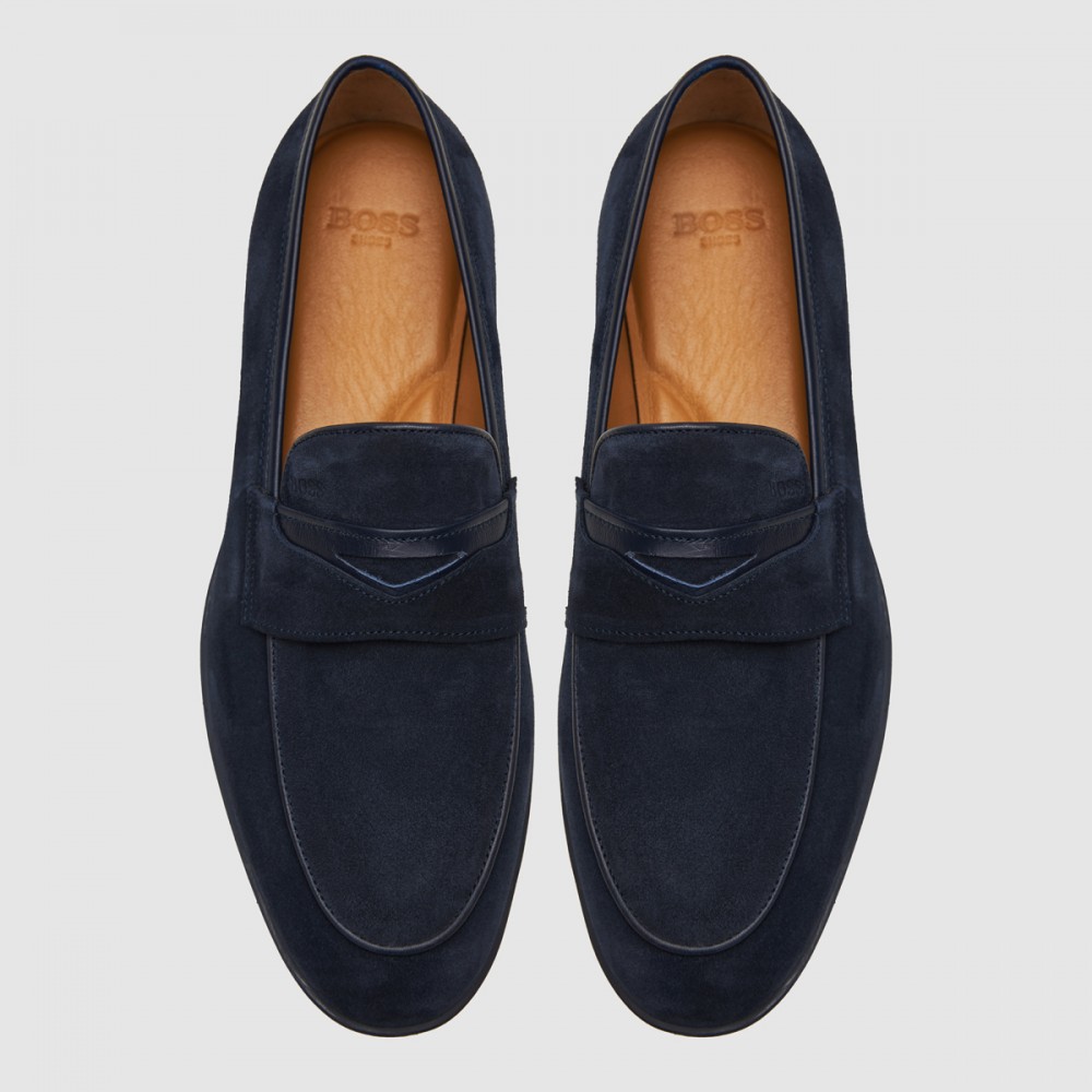 Z7534 SUEDE Loafers ανδρικά μπλε
