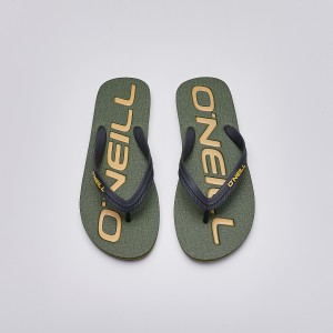O'NEILL 1A4540 CHAD LOGO SANDALS OLIVE LEAVES