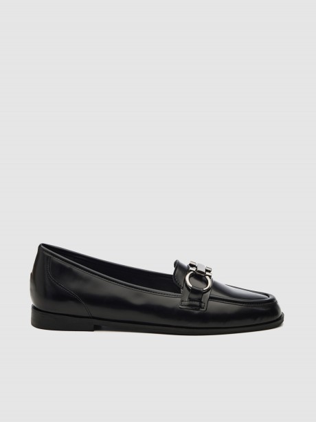 Loafers γυναικεία μαύρα