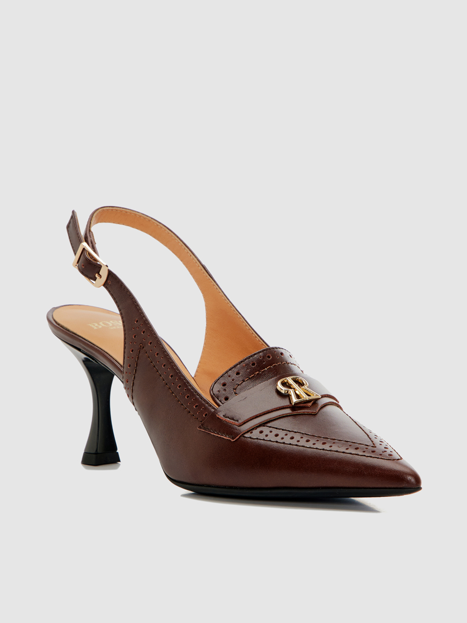 Γόβες γυναικείες καφέ