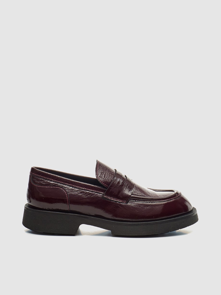Loafers γυναικεία μπορντώ