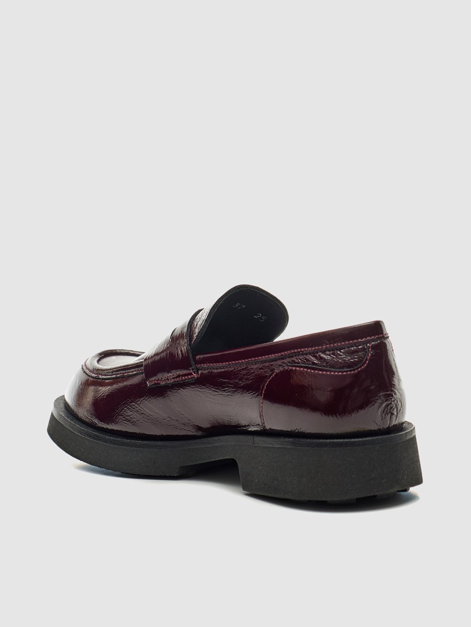 Loafers γυναικεία μπορντώ