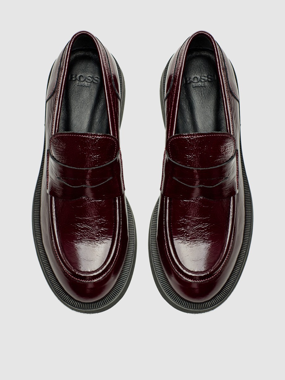 Loafers γυναικεία μπορντώ