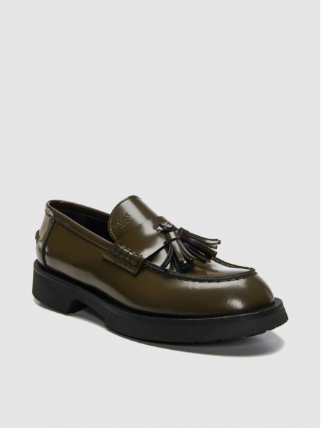 Loafers γυναικεία λαδί