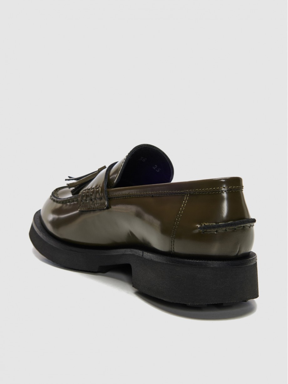 Loafers γυναικεία λαδί