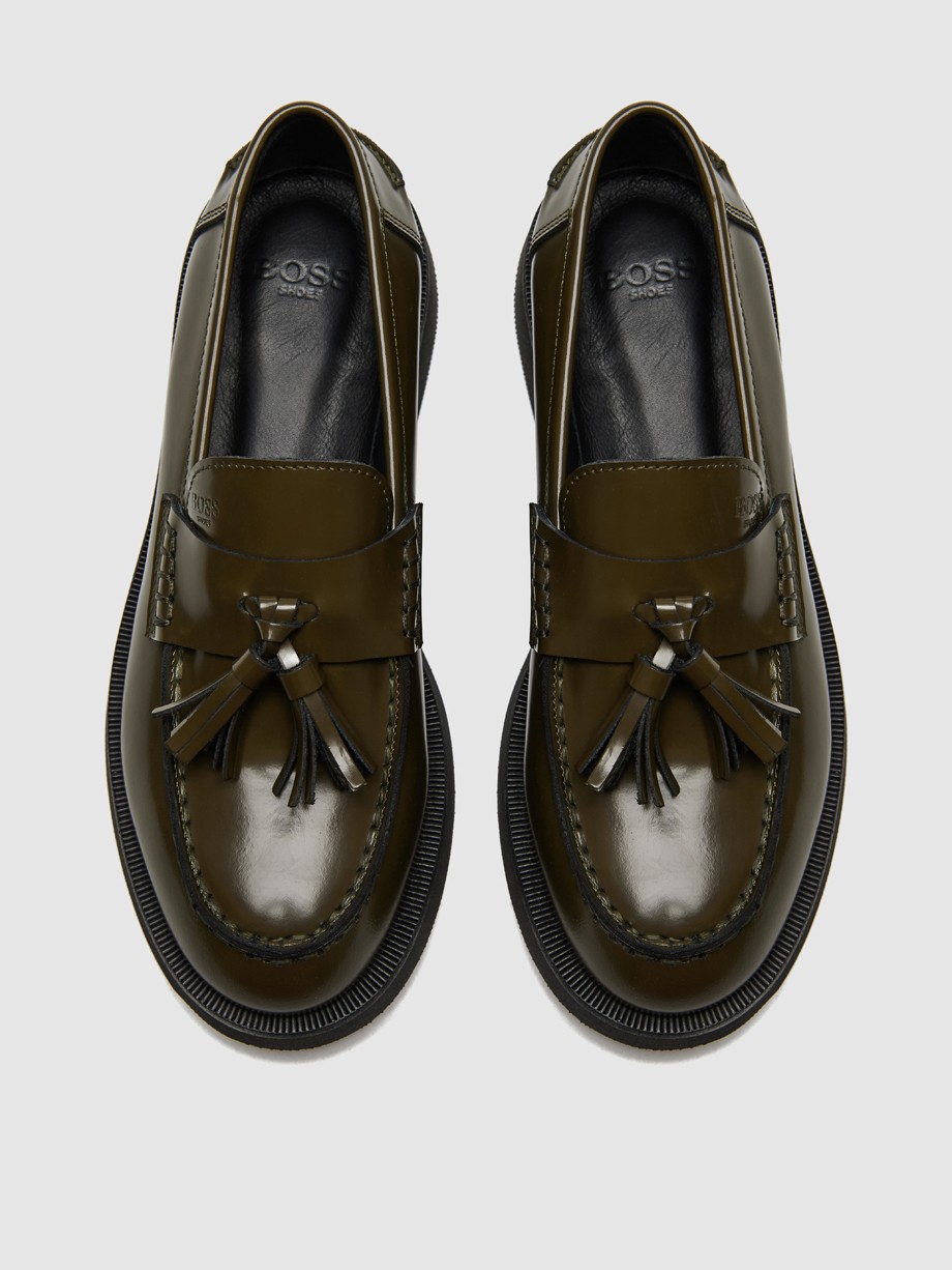 Loafers γυναικεία λαδί