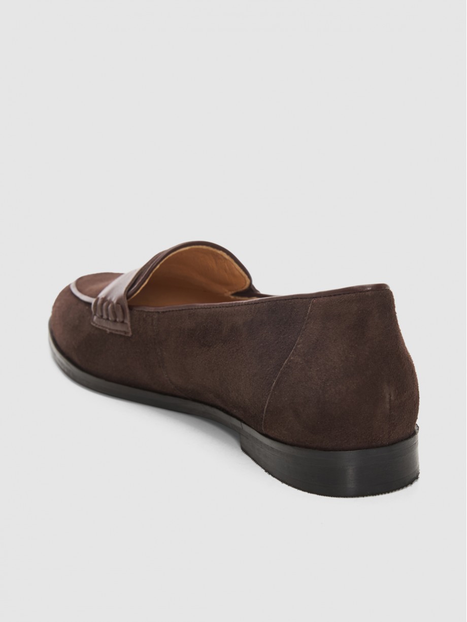 Loafers γυναικεία καφέ