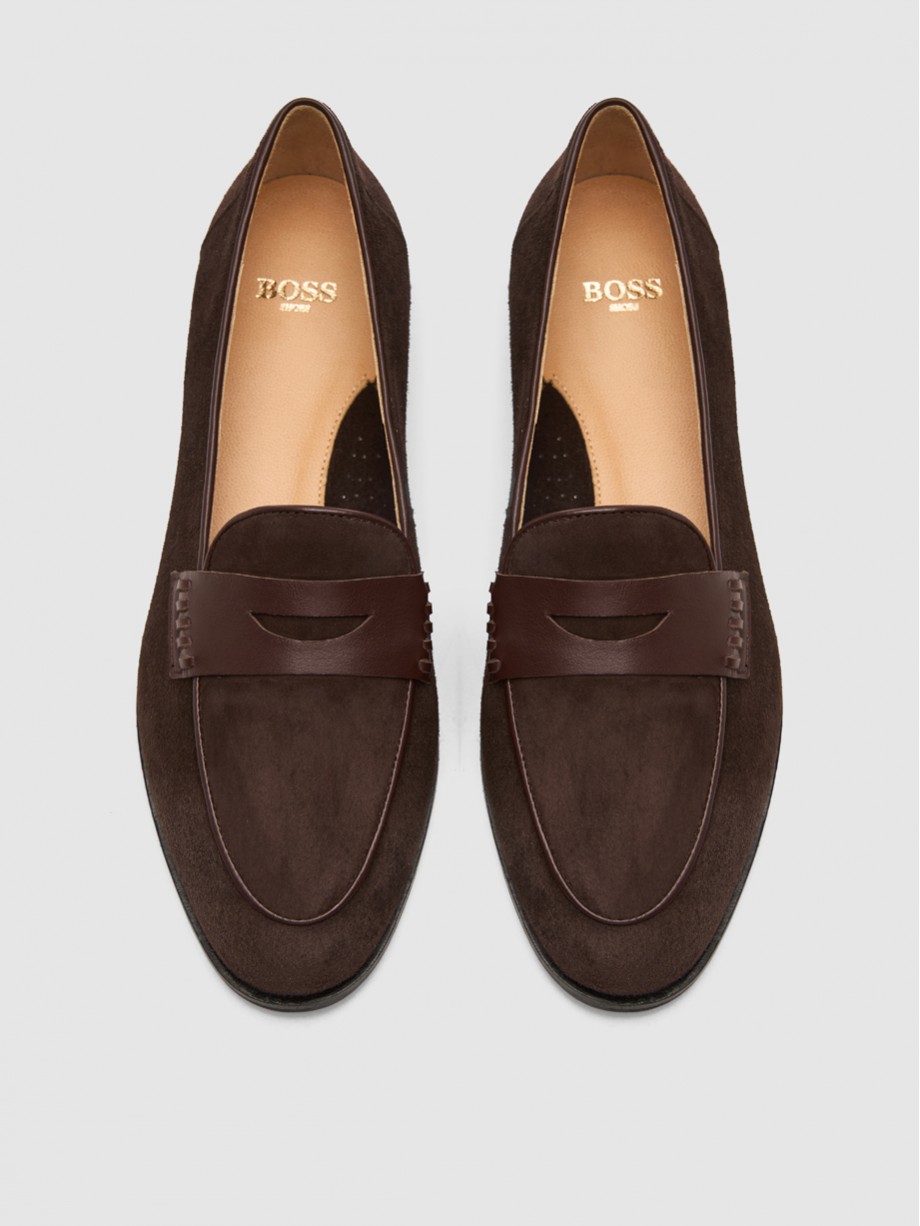 Loafers γυναικεία καφέ