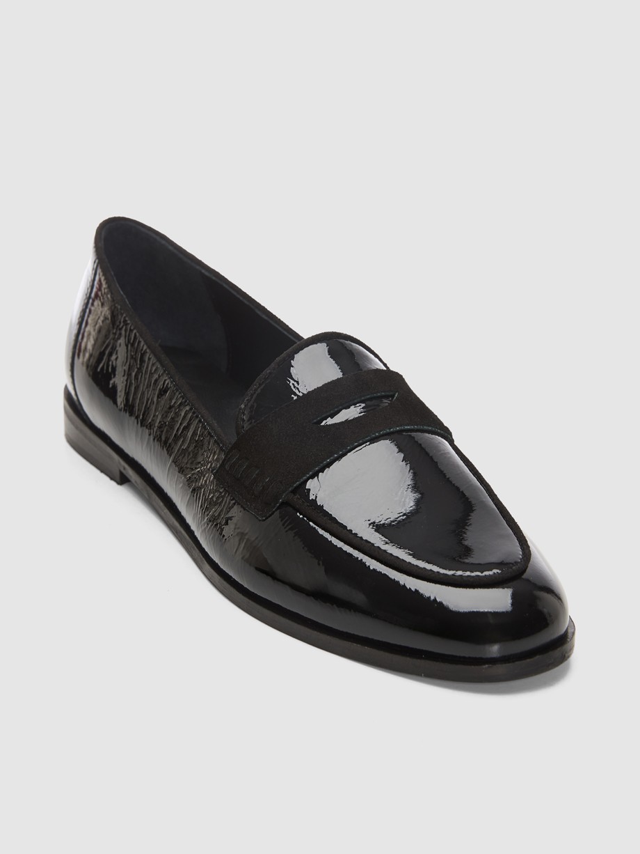 Loafers γυναικεία μαύρα