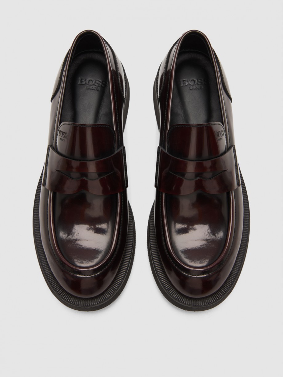Loafers γυναικεία μπορντώ