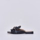 SW66728 Women's Black flat sandals