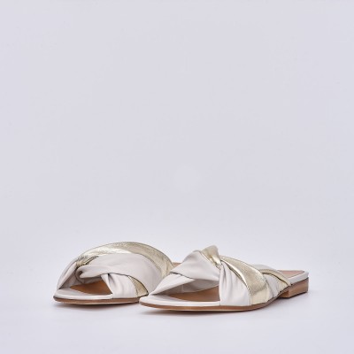 SW66729 Women's Gold flat sandals