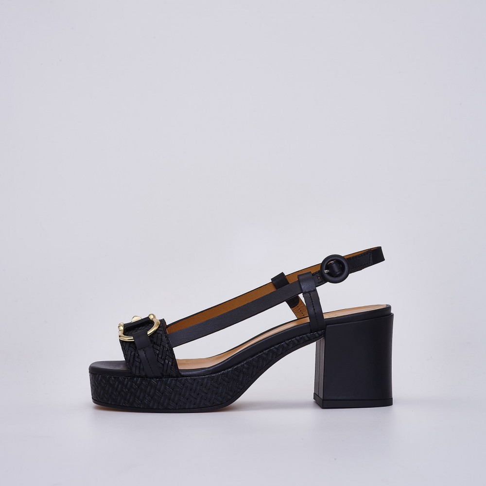 SW66730 Women's Black sandals