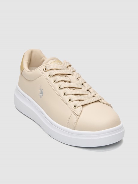 Sneakers γυναικεία μπεζ