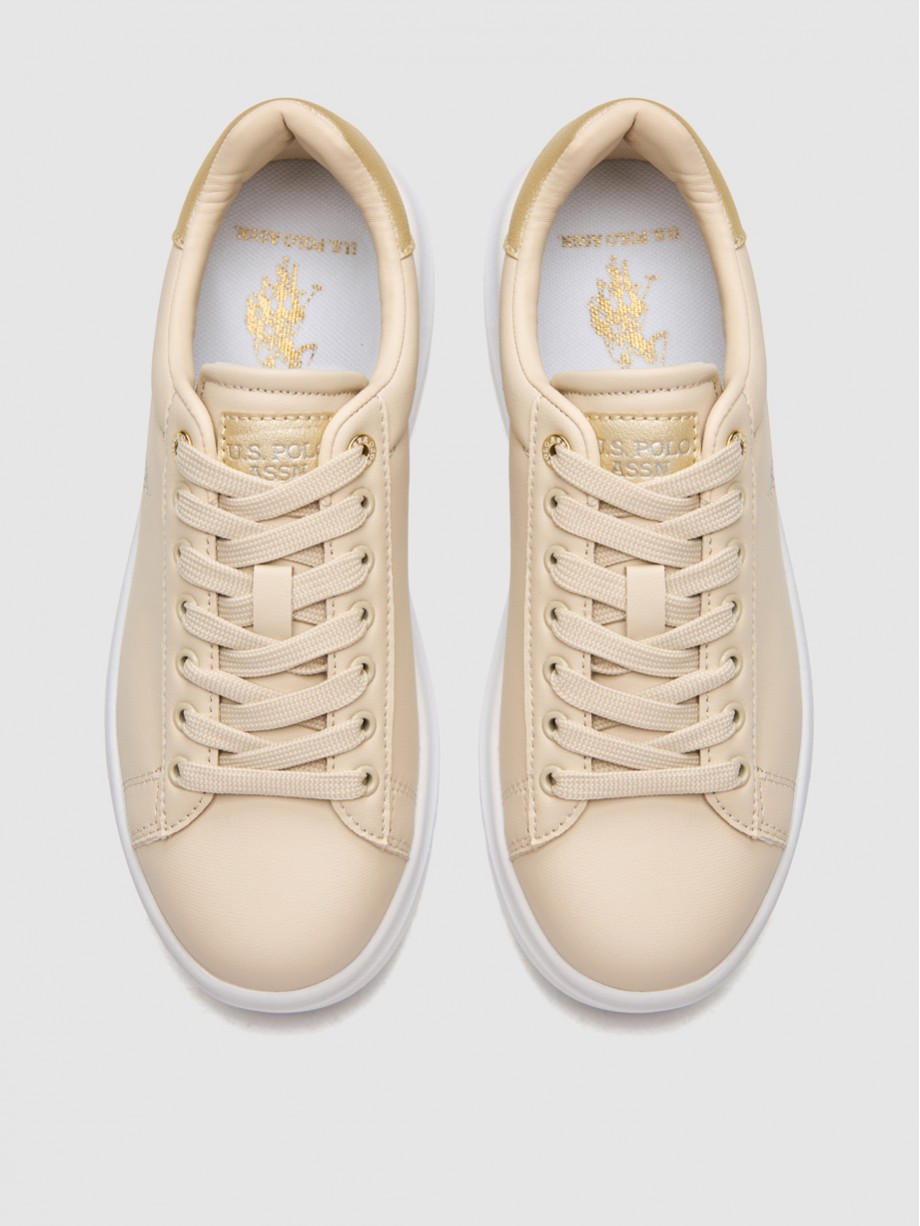 Sneakers γυναικεία μπεζ