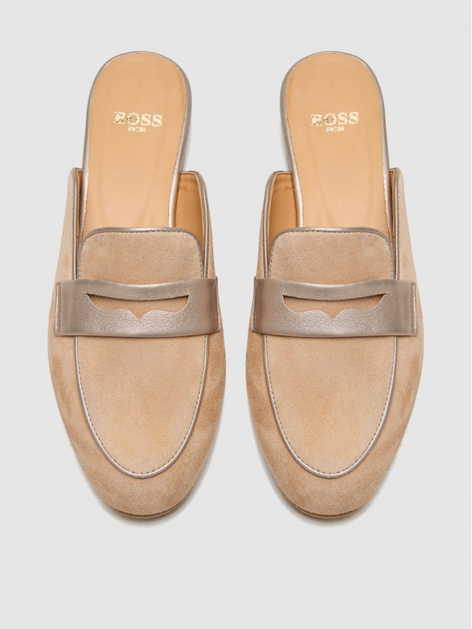 Loafers γυναικεία μπεζ