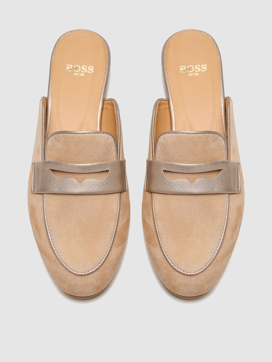 Loafers γυναικεία μπεζ