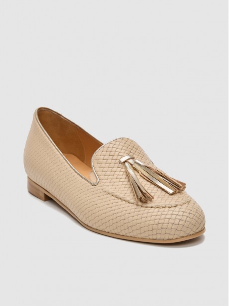 Loafers γυναικεία μπεζ